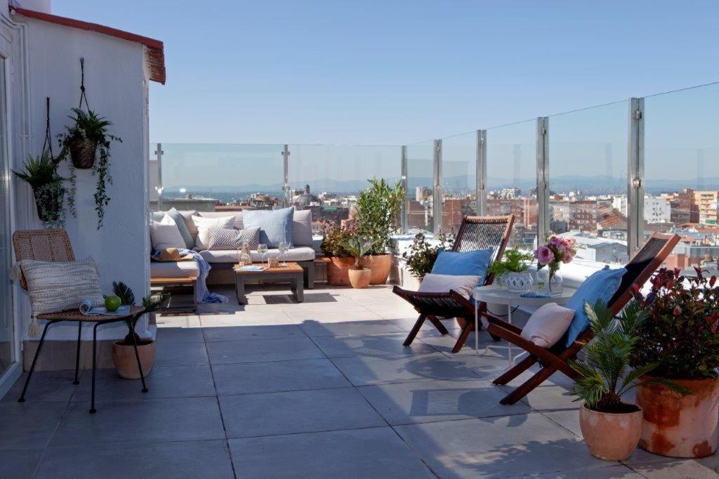 Wishome - Atico Con Espectacular Terraza En Bernabeu 马德里 外观 照片